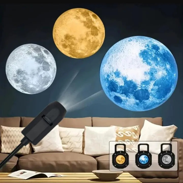 USB Moon & Earth Projector Light.